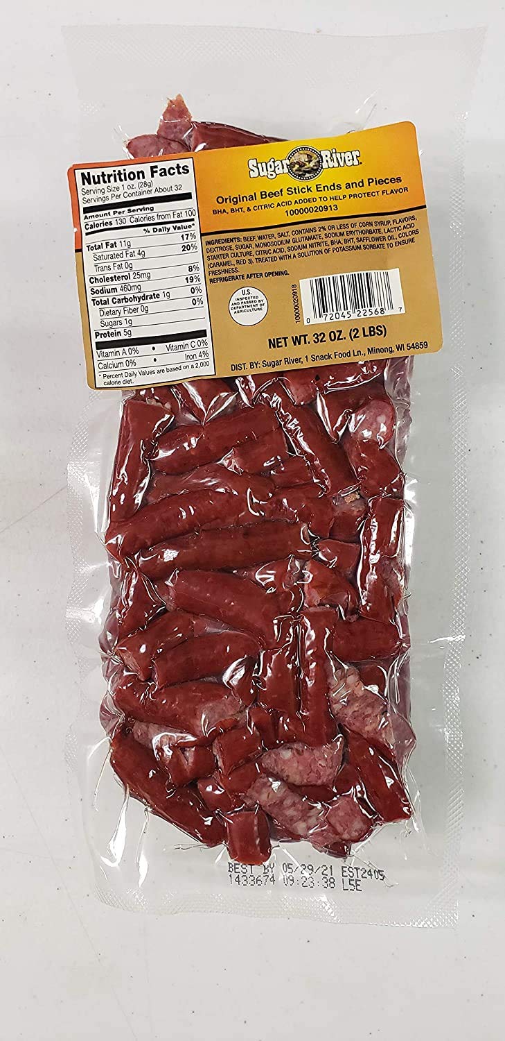 Sugar River front packaging 2 lb bag showing product and branding, convenient snack supply