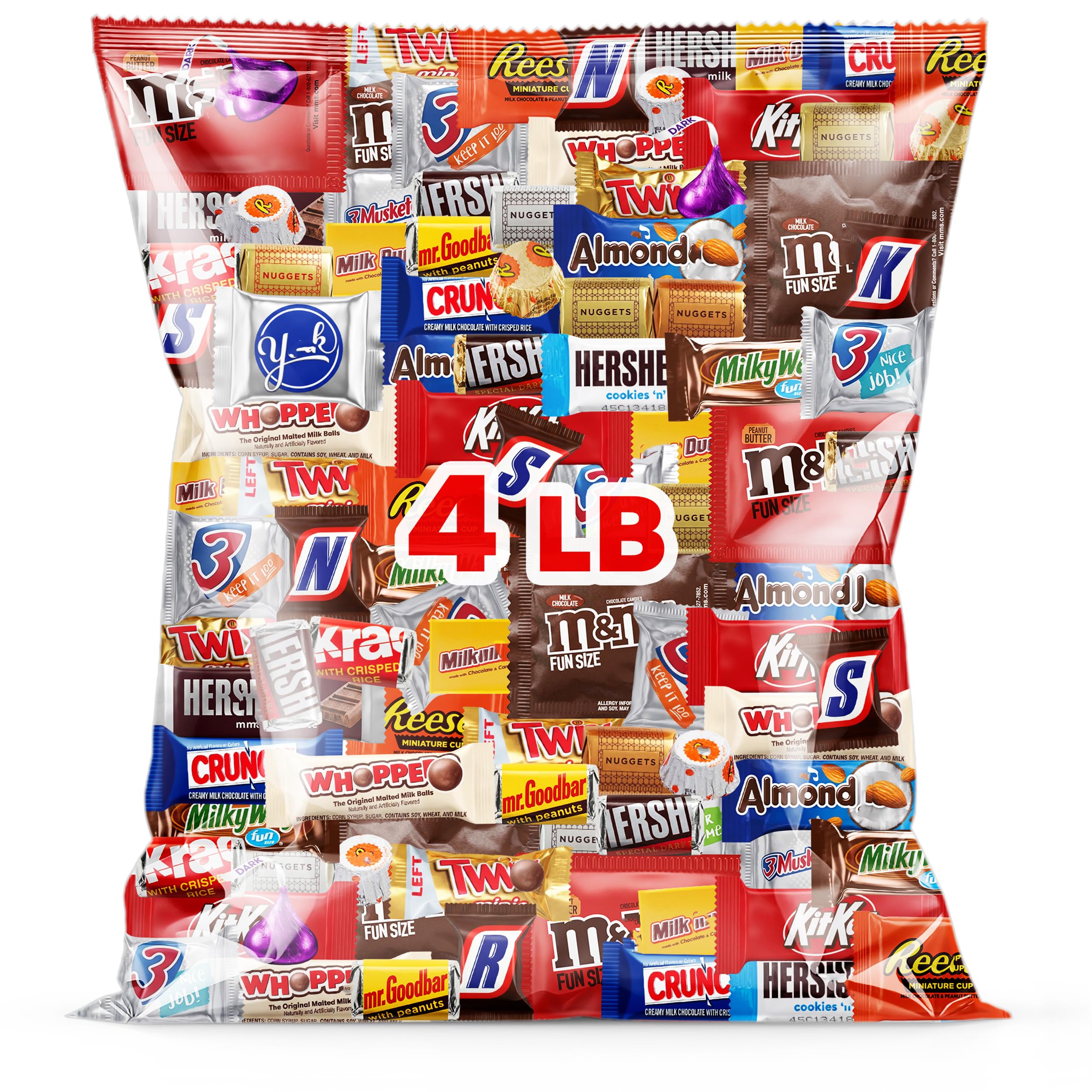 Sugaridge front packaging showing assorted wrapped chocolates, convenient for parties