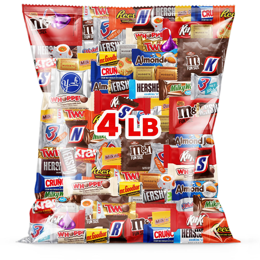 Sugaridge front packaging showing assorted wrapped chocolates, convenient for parties