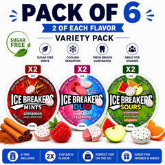 Sugarloft Co. Ice Breakers open cinnamon tin with visible mints for easy access