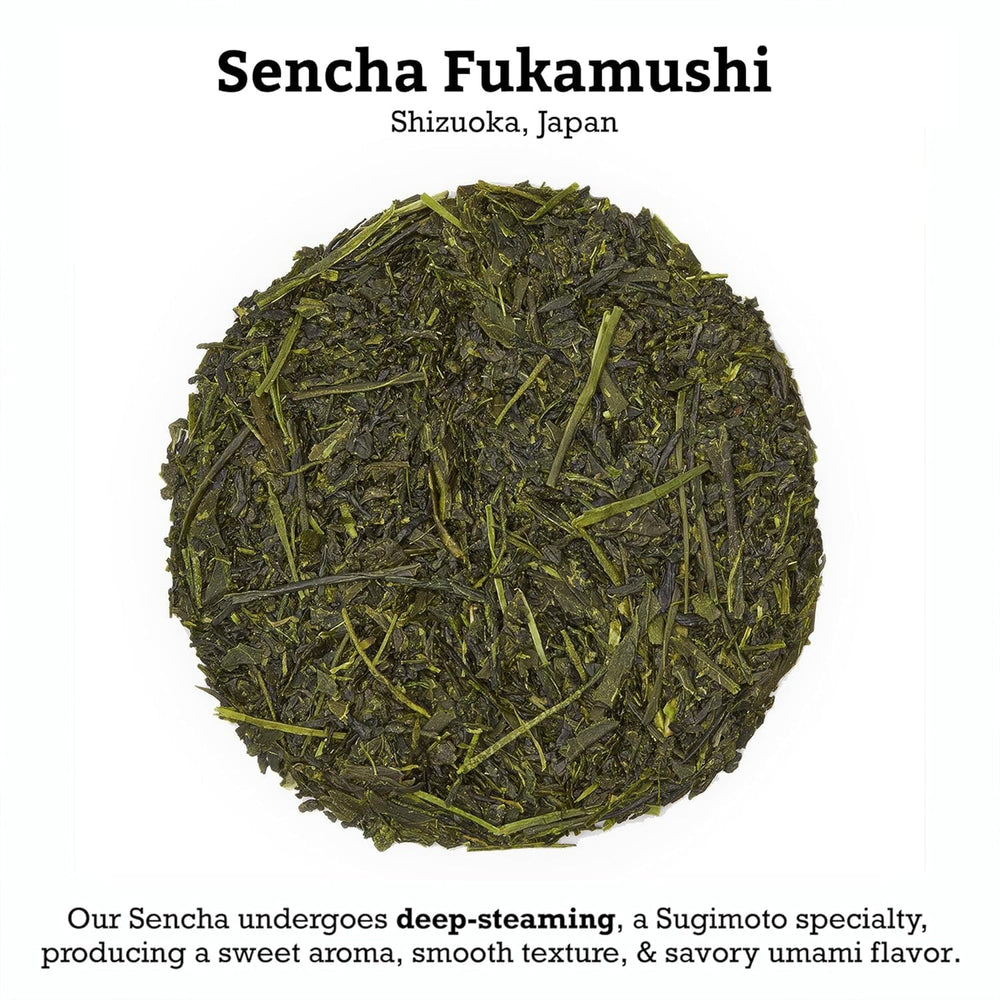 SUGIMOTO TEA resealable pouch detail preserving aroma and long freshness