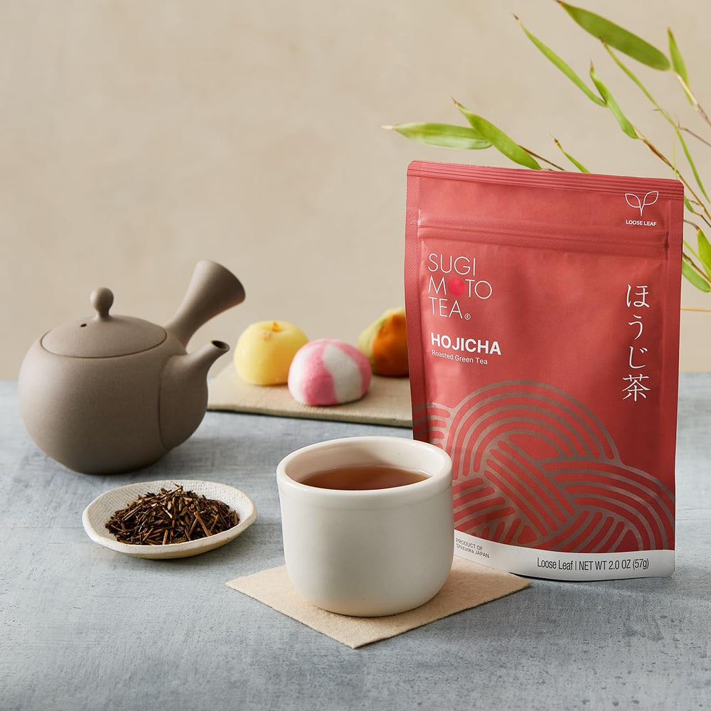 SUGIMOTO TEA measuring spoon with tea indicating easy portioning