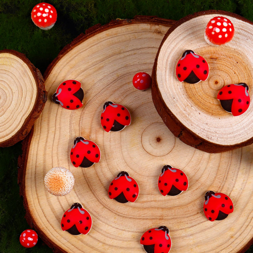 Sujoygar ladybug on cupcake demonstrating quick placement and polished party presentation