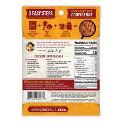 Sukhi's open jar revealing smooth tikka masala paste texture and concentrated flavor