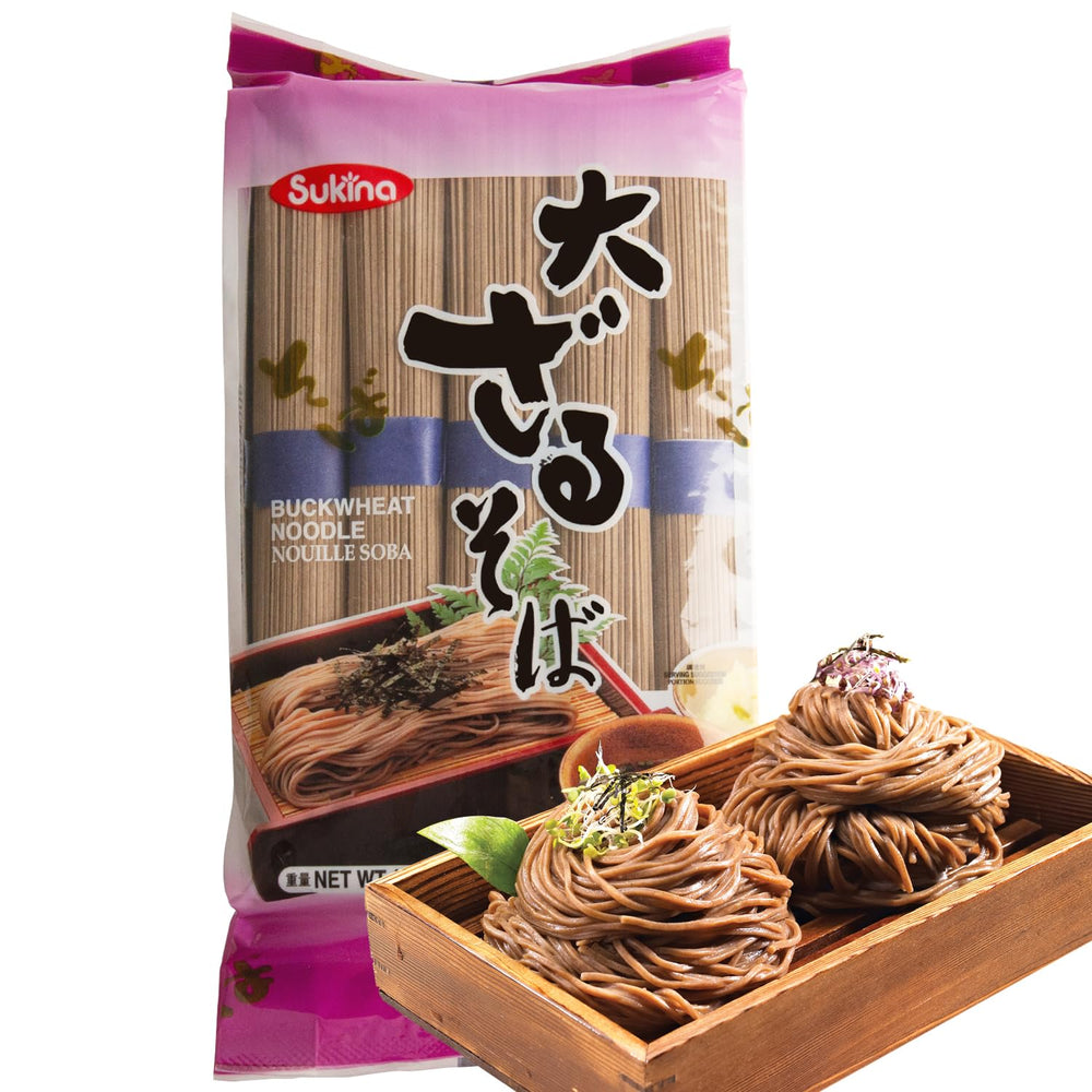 SUKINA soba stir‑fry with vegetables demonstrating versatile cooking uses
