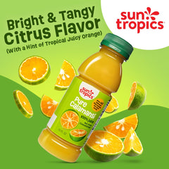 Glass of calamansi mocktail made with Sun Tropics juice illustrating refreshment