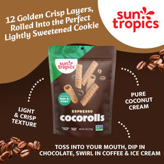 Sun Tropics close-up of twelve golden layers highlighting crisp texture