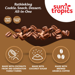 Sun Tropics roll dipped in coffee showing flavor pairing benefit