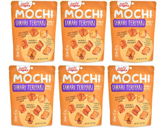 Sun Tropics front packaging showing tamari teriyaki flavor and gluten-free badge for quick identification and convenience