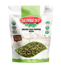 Sunbest Natural front packaging showing 48 oz bag and clean design, convenient bulk supply