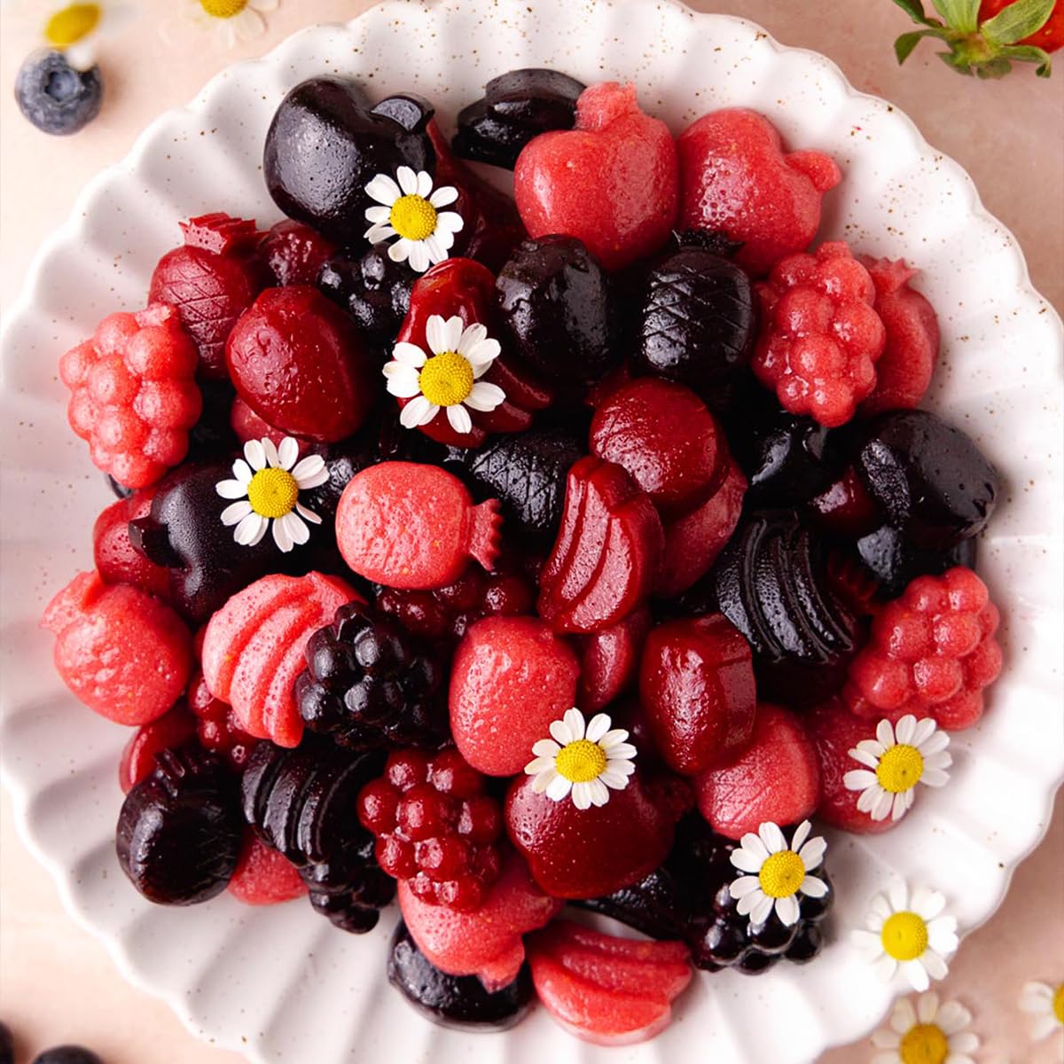 Lifestyle kitchen scene using Suncore Foods beet powder to create colorful recipes