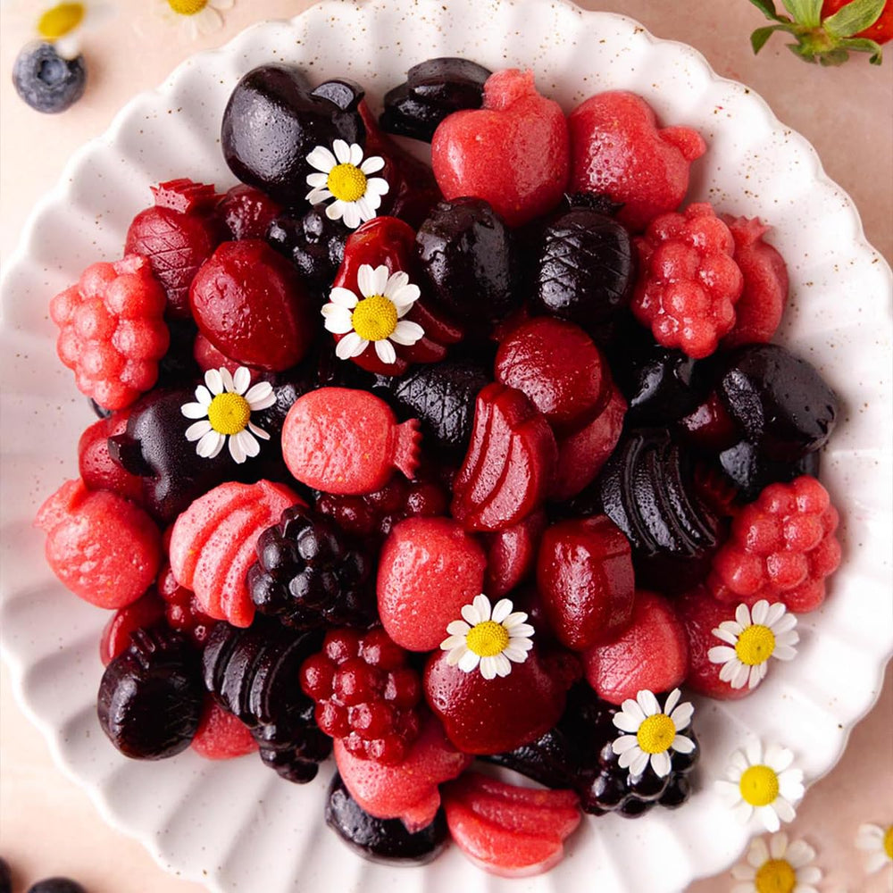 Lifestyle kitchen scene using Suncore Foods beet powder to create colorful recipes