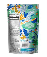Suncore Foods seeds close-up showing texture and easy blending benefit