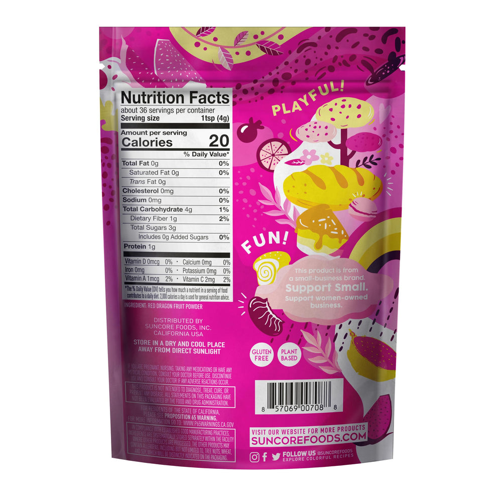 Suncore Foods powder close-up showing fine texture for smooth blending