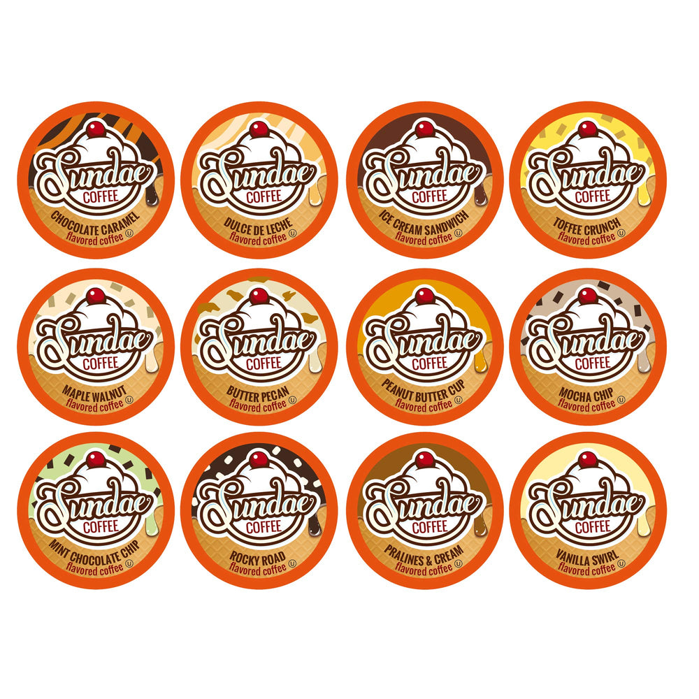 Sundae Coffee brewed cup top view highlighting aromatic crema and rich flavor
