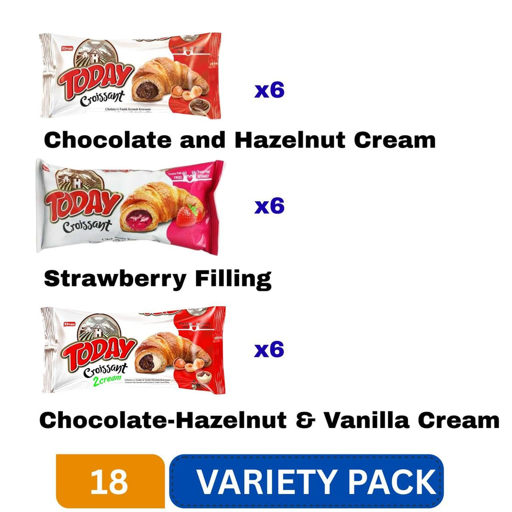 SUNGOODS pile of individually wrapped croissants, easy grab-and-go benefit
