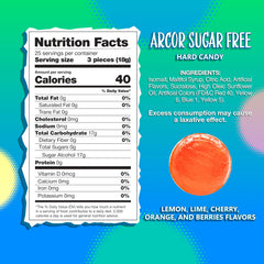 SUNNY ISLAND closeup of candy surface showing glossy texture and vibrant flavor