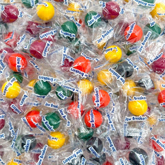 SUNNY ISLAND front packaging showing colorful jawbreakers and resealable bag convenience