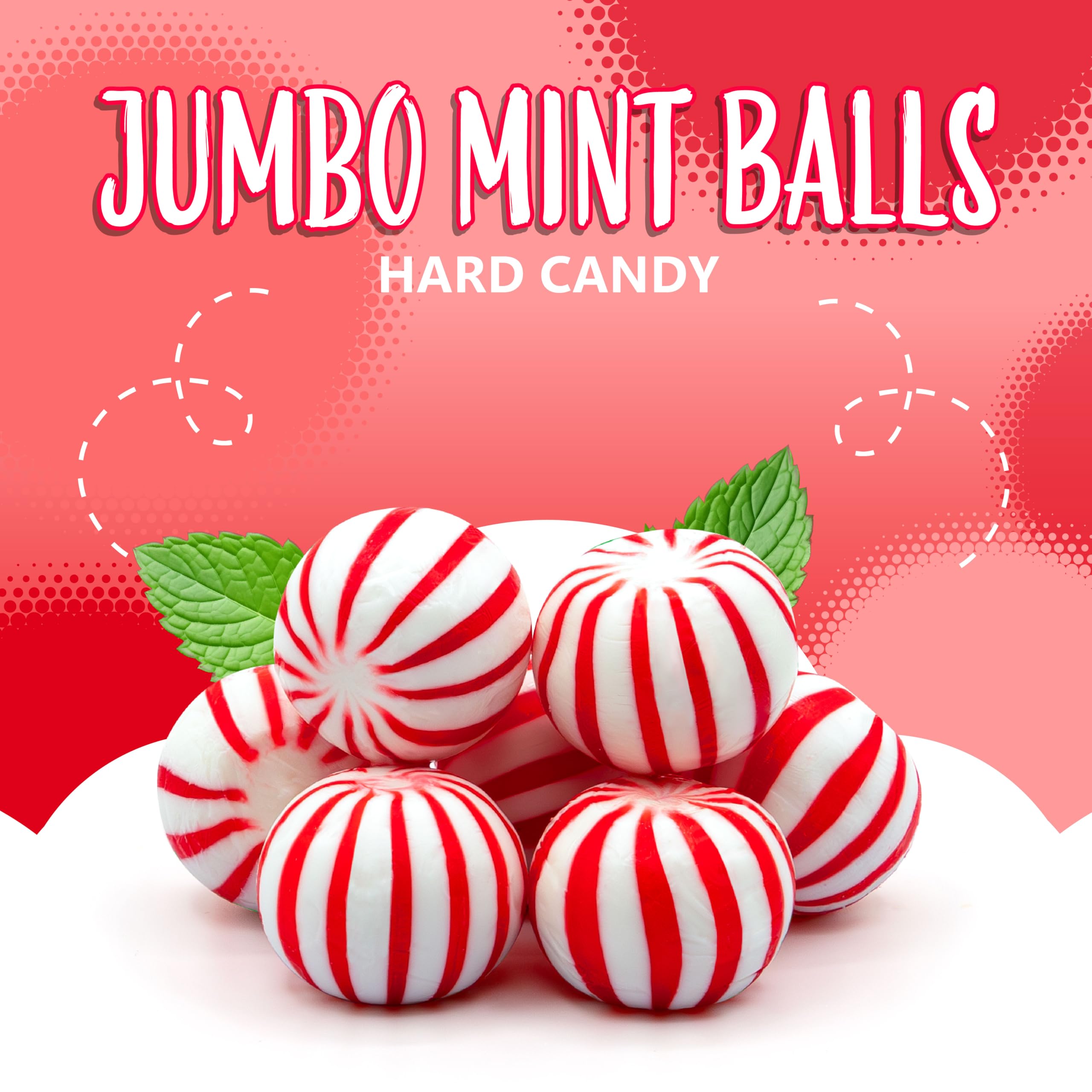 SUNNY ISLAND individually wrapped mint balls ready for hygienic serving and gifting