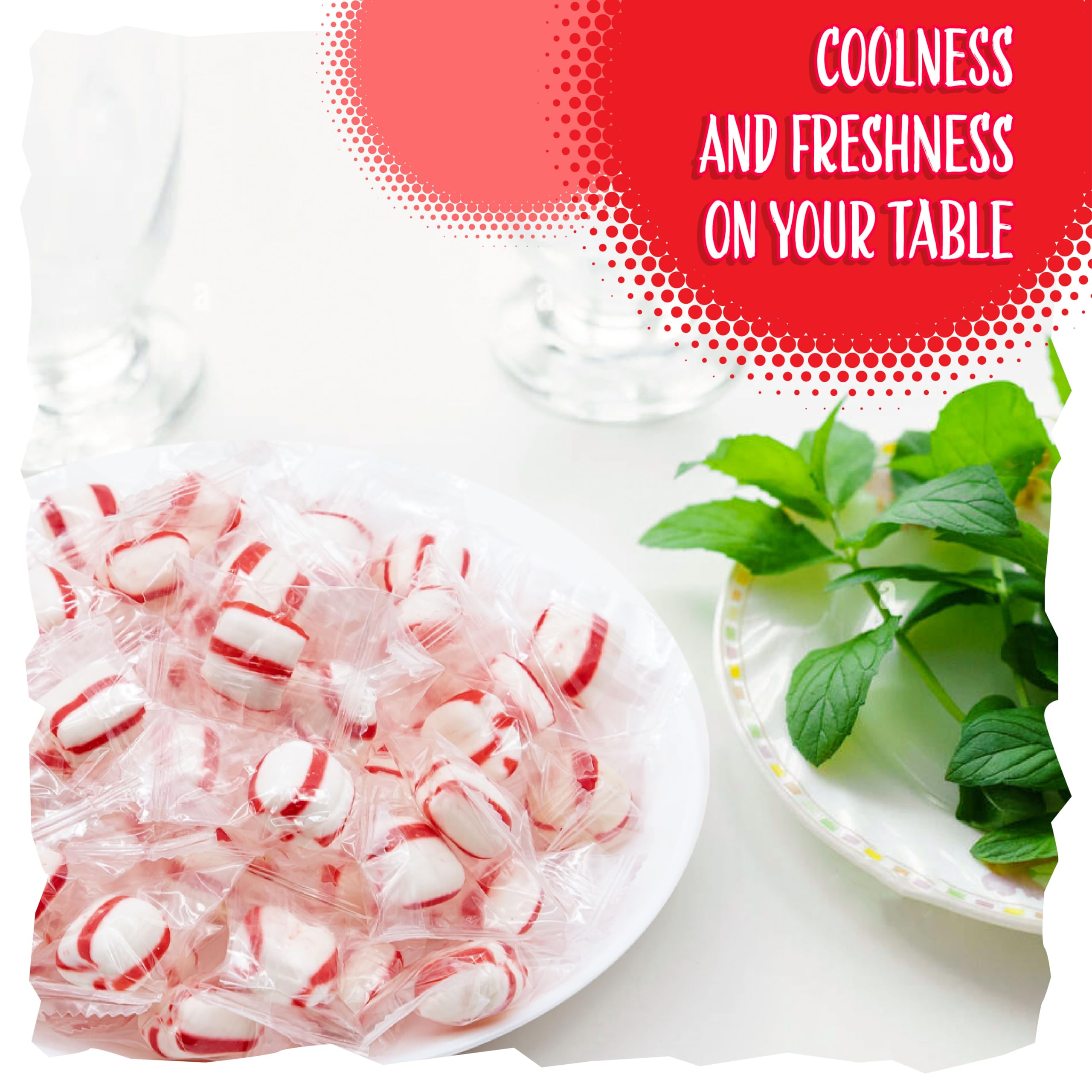 SUNNY ISLAND candies in candy dish at reception, tidy presentation for guests