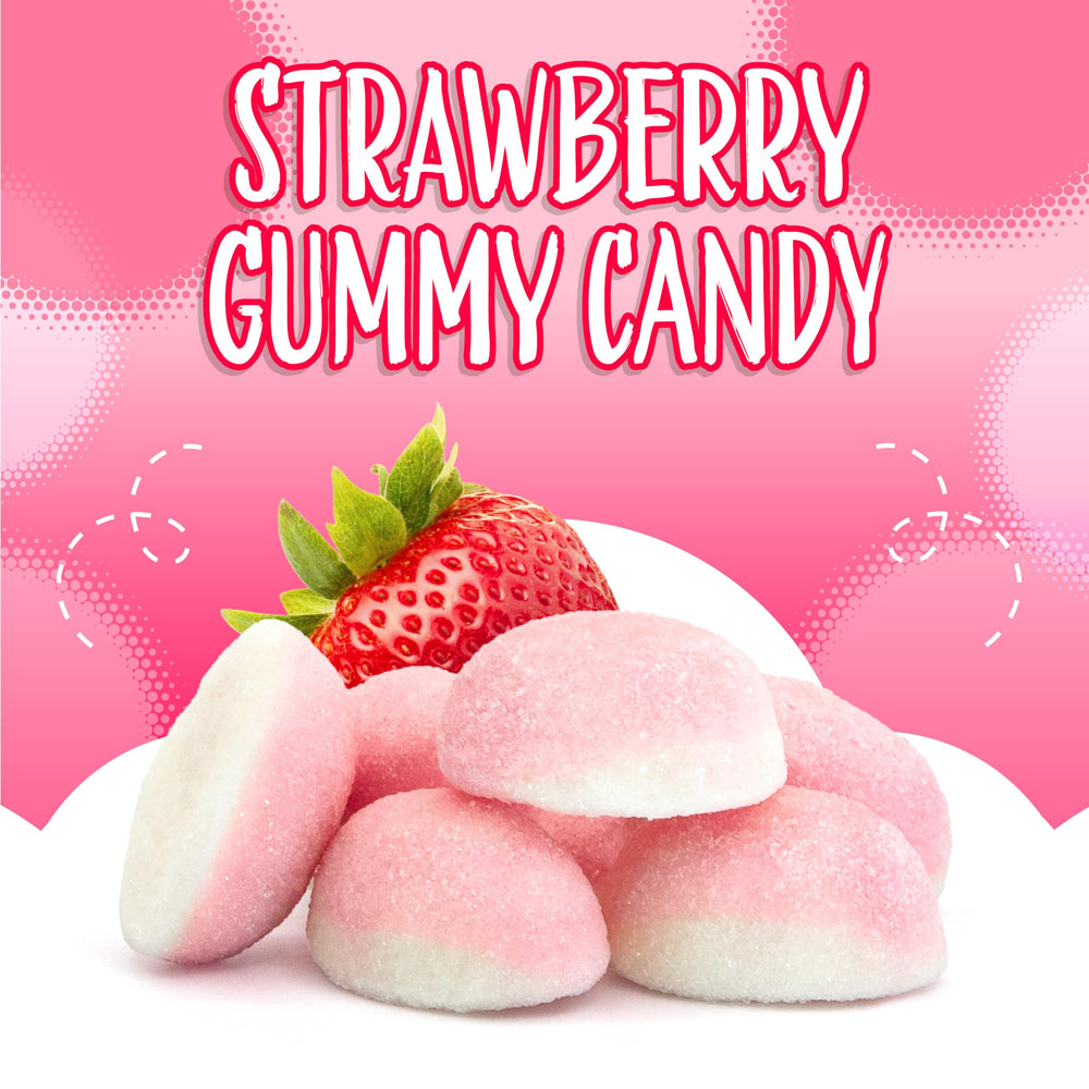 SUNNY ISLAND puffy candies in clear jar for instant party table appeal