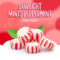 SUNNY ISLAND individually wrapped mints displayed in a clear candy dish for sharing
