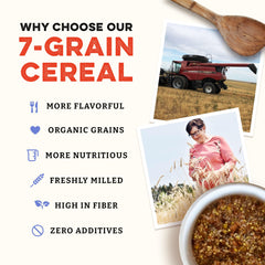 Sunrise Flour Mill close-up of mixed whole grains texture showcasing organic ingredients and quality