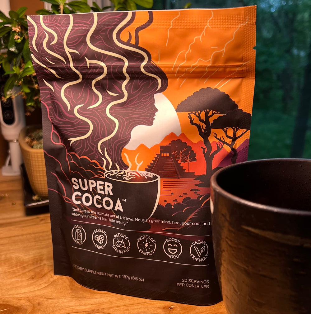 Super Cocoa used in baked dessert demonstrating recipe versatility