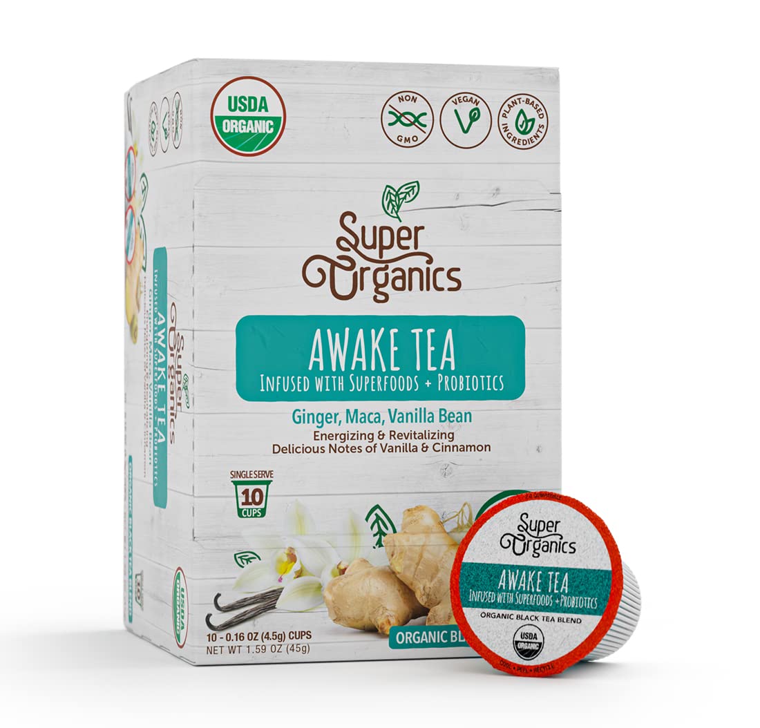 Super Organics front box showing brand and benefits for easy selection