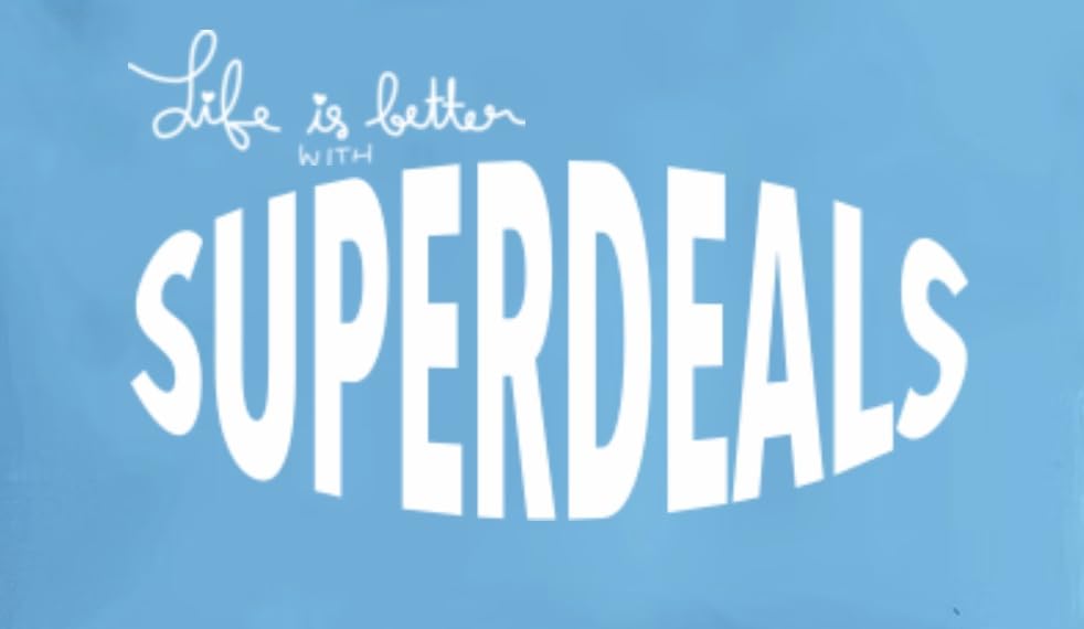 SUPERDEALS 12-pack bundle with mystery gift staged to show bulk value