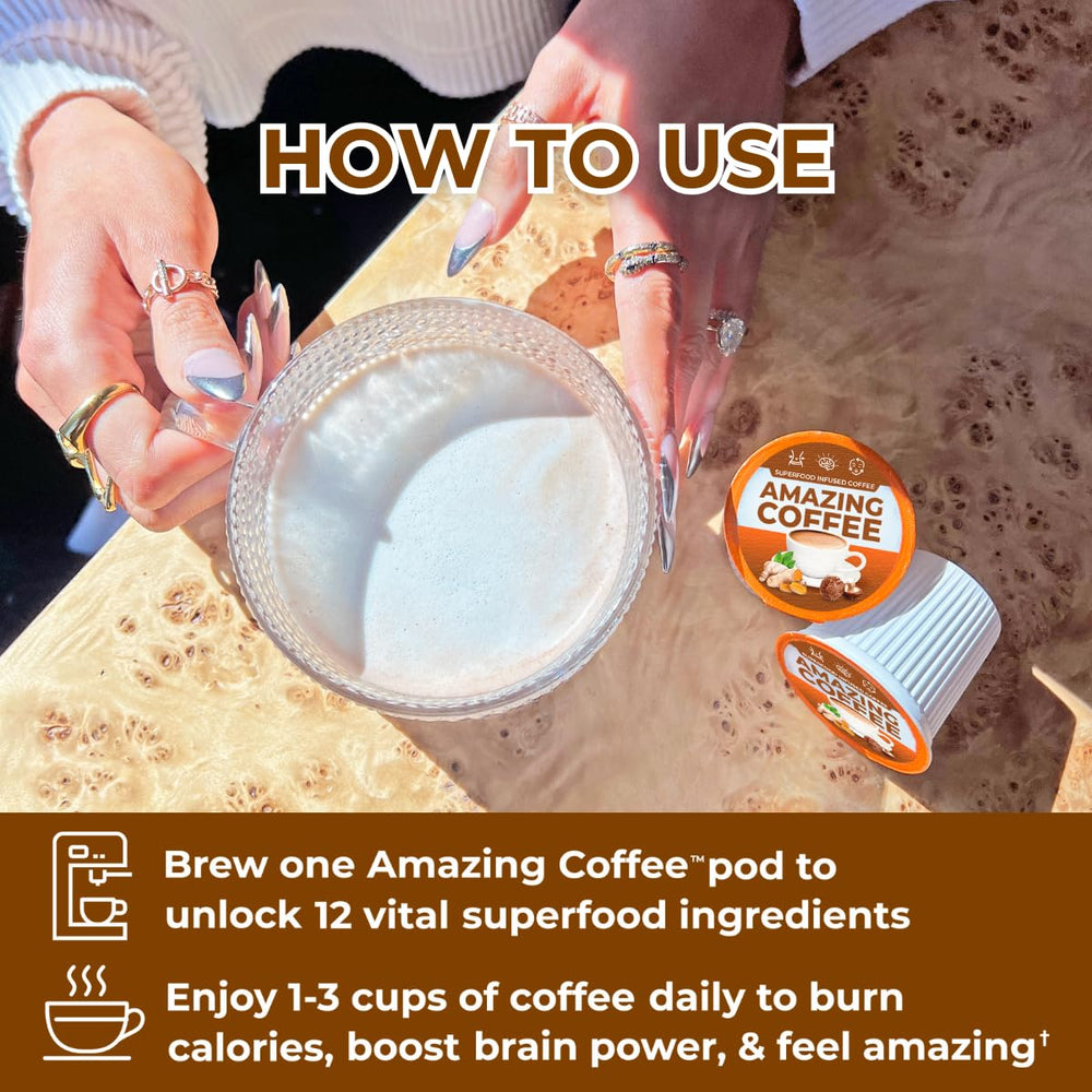 Superfoods Company powder texture poured to show smooth, nutrient-rich consistency