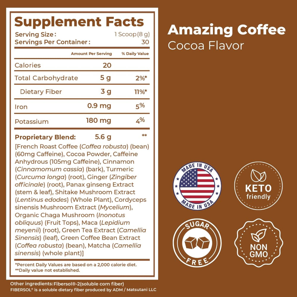 SUPERFOODS COMPANY jar beside common objects showing product scale