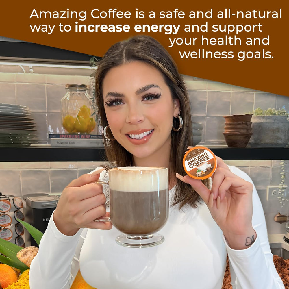 Superfoods Company brewed serving in mug demonstrating rich color and satisfying flavor