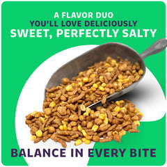 Superior Nut Chicago toasted corn and mixed nuts in bowl offering light savory crunch