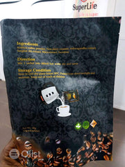 Generic Superlife Double Root Coffee prepared cup on table demonstrating quick brewing