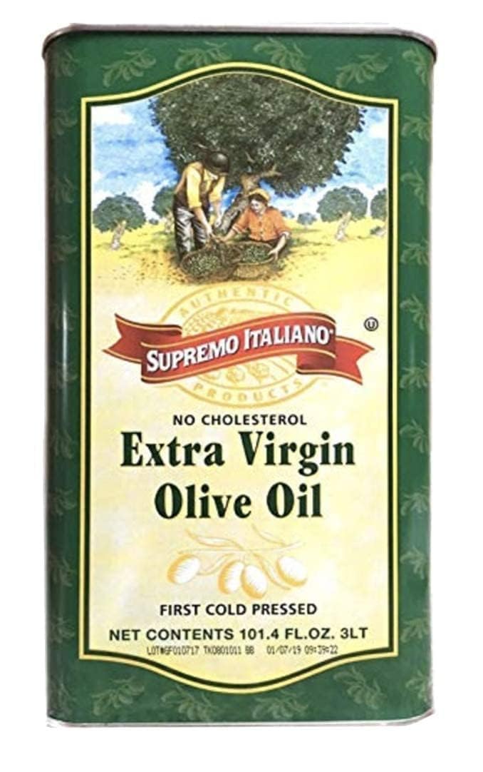 Supremo Italiano front view of 3L can showing brand and size for reliable supply