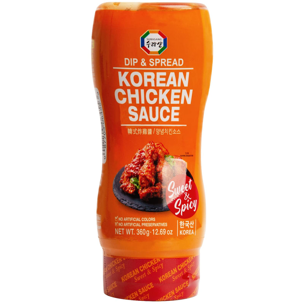 Surasang front packaging showing ready-to-use yangnyeom sauce benefit convenience