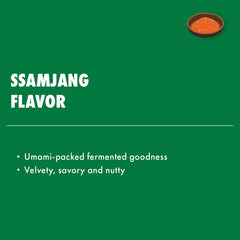Surasang ssamjang used as dip with vegetable sticks for healthy snacking