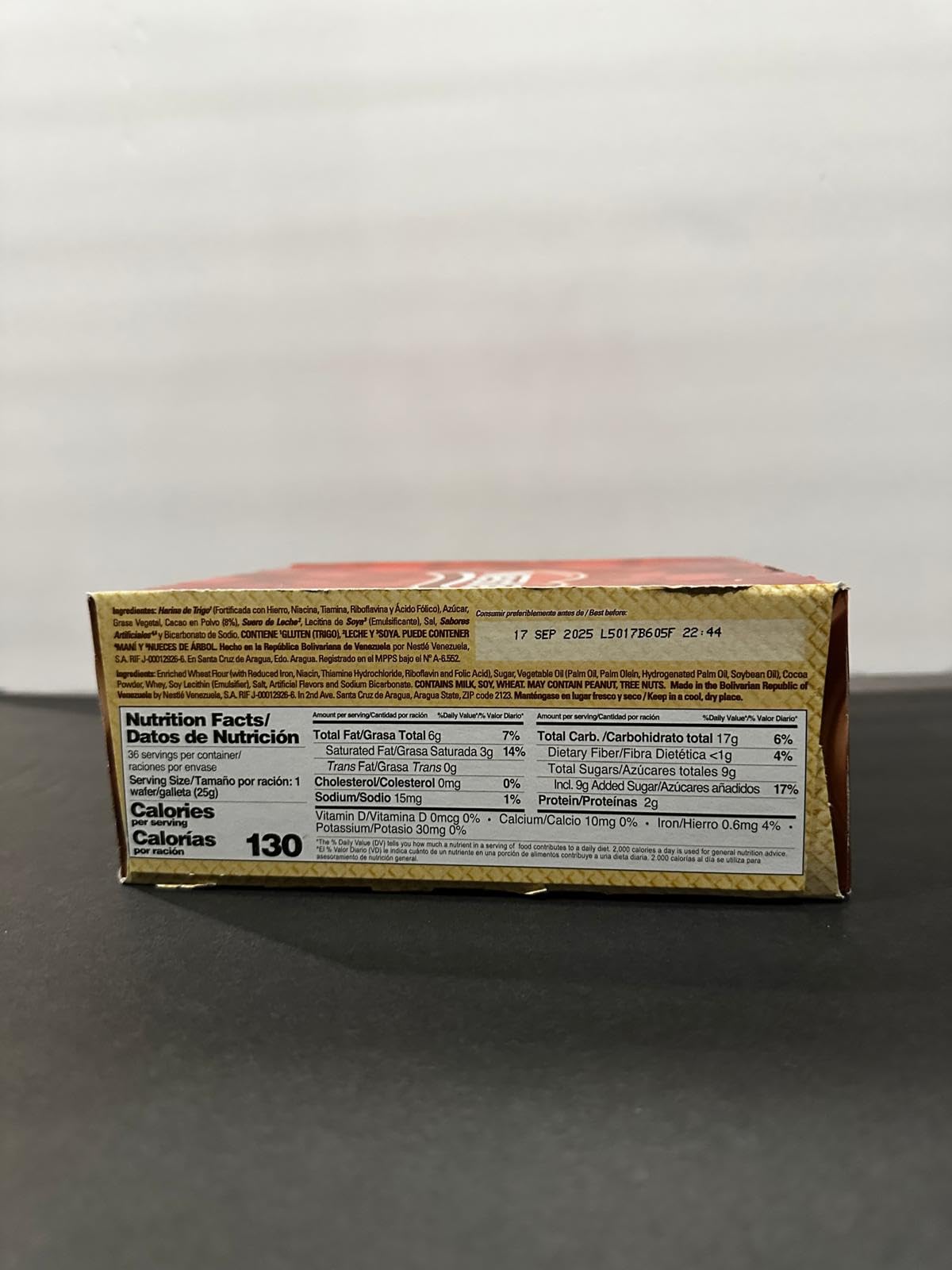 Susy wafer tucked inside a lunchbox showing convenient snack