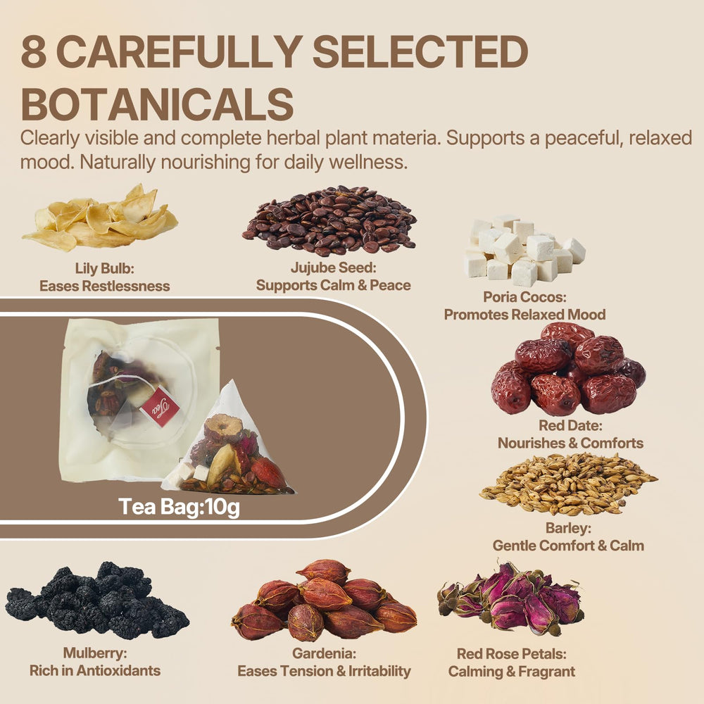 SVEYN visible whole botanicals inside sachet showing natural ingredients