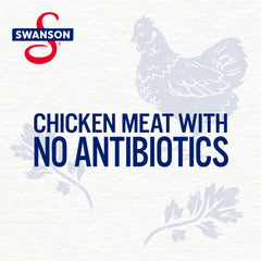 Swanson chicken on salad showing quick high-protein topping