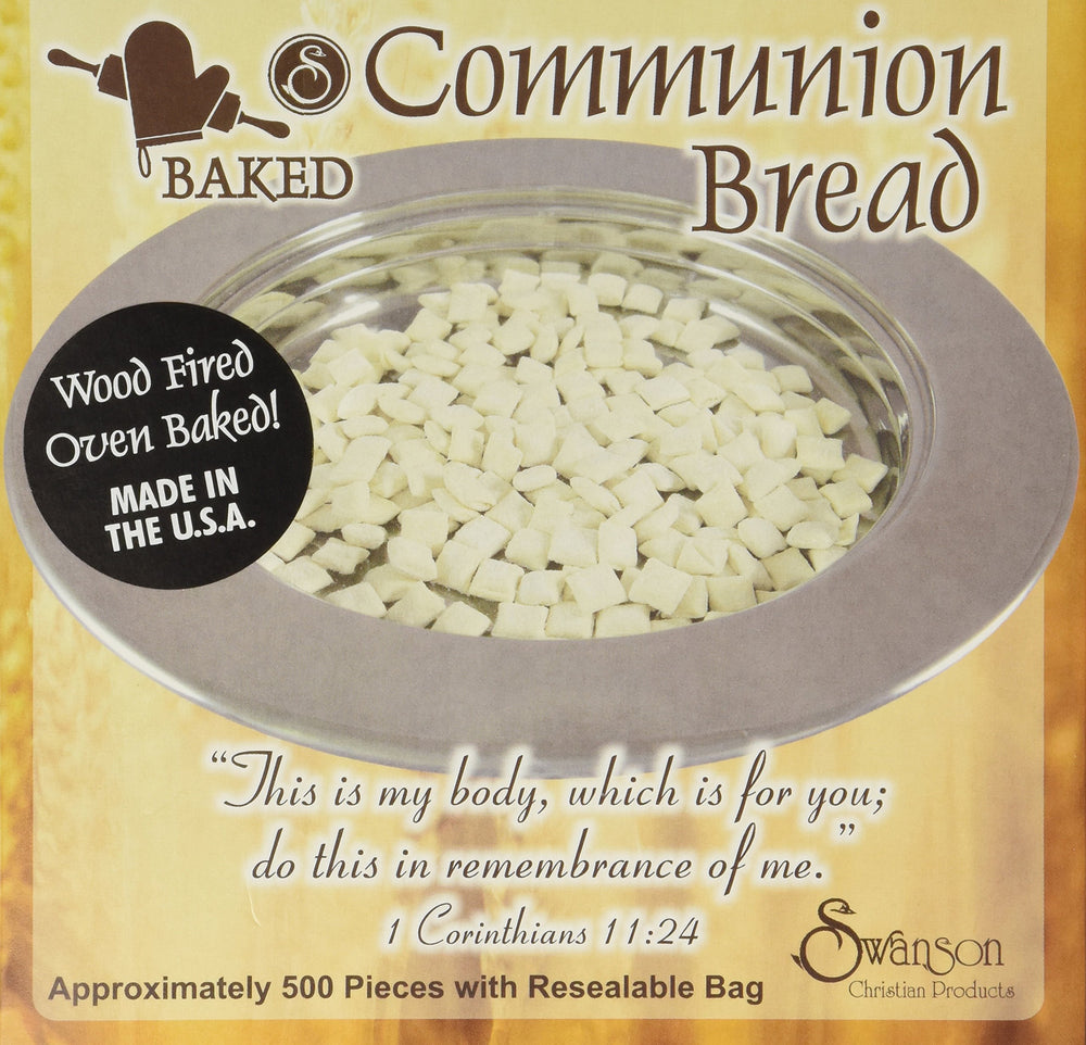 Swanson Christian Products front packaging showing resealable bag and 500 squares