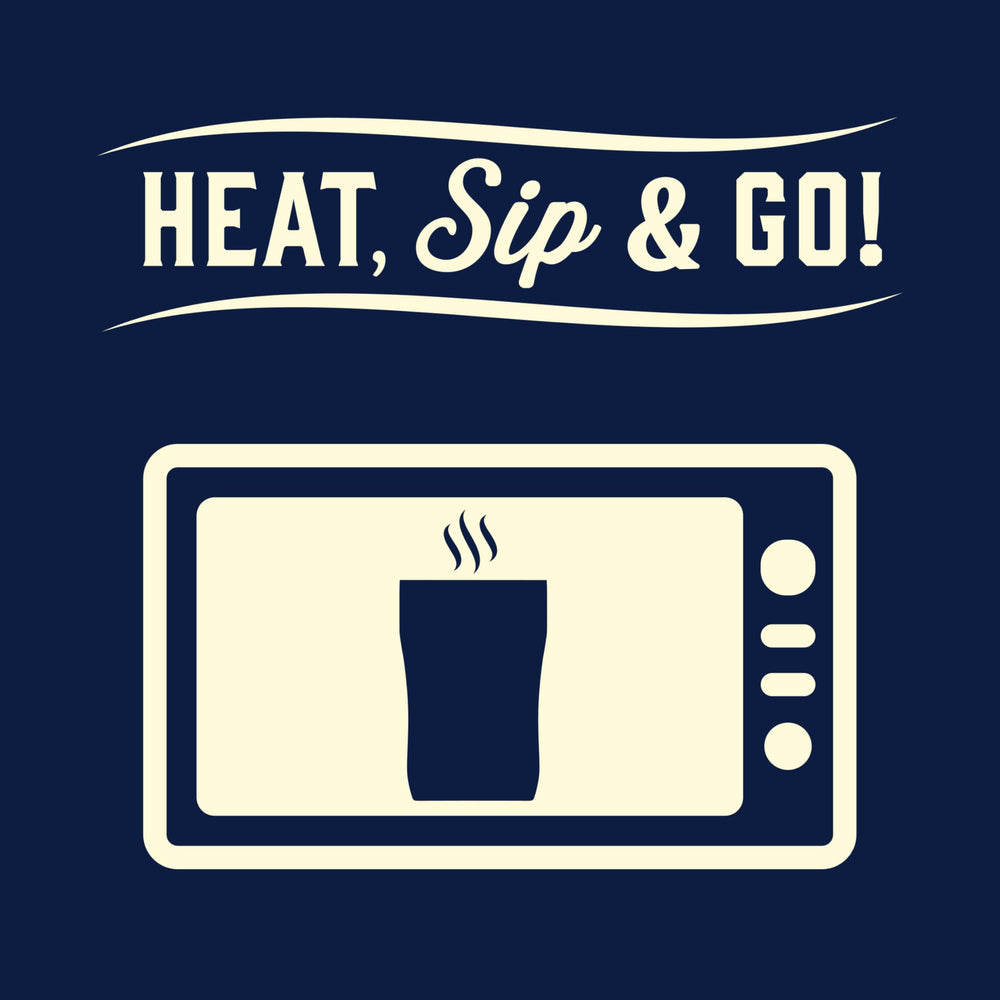 Hand holding Swanson cup outdoors, convenient warm snack on-the-go