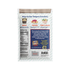 Swashbuckle Snacks open bag reveals crisp tenkasu texture and freshness