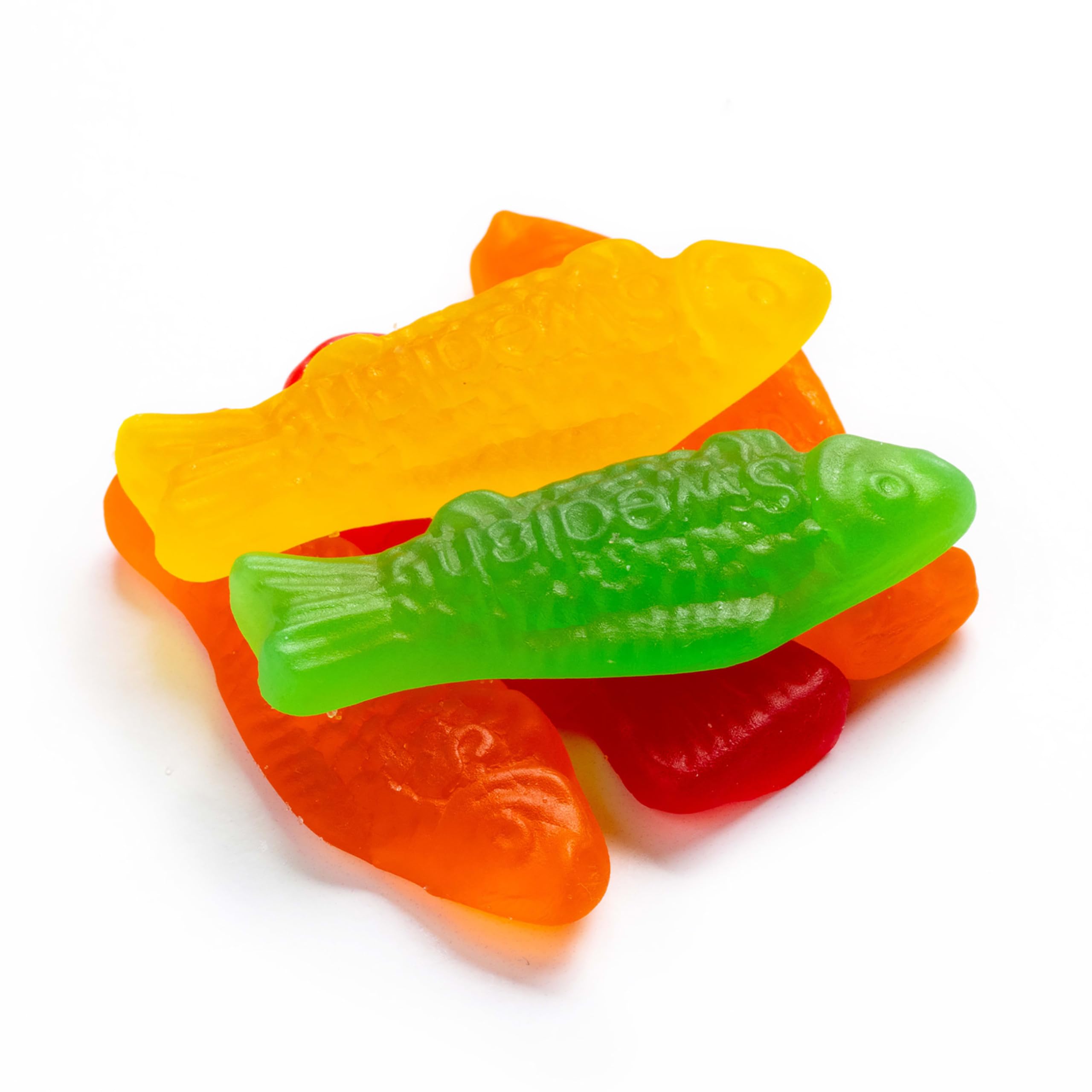 Swedish Fish party bowl filled with gummies for easy serving and festive presentation