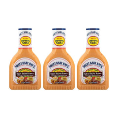 Sweet Baby Ray's front packaging showing 14 oz bottle and bold label for convenience