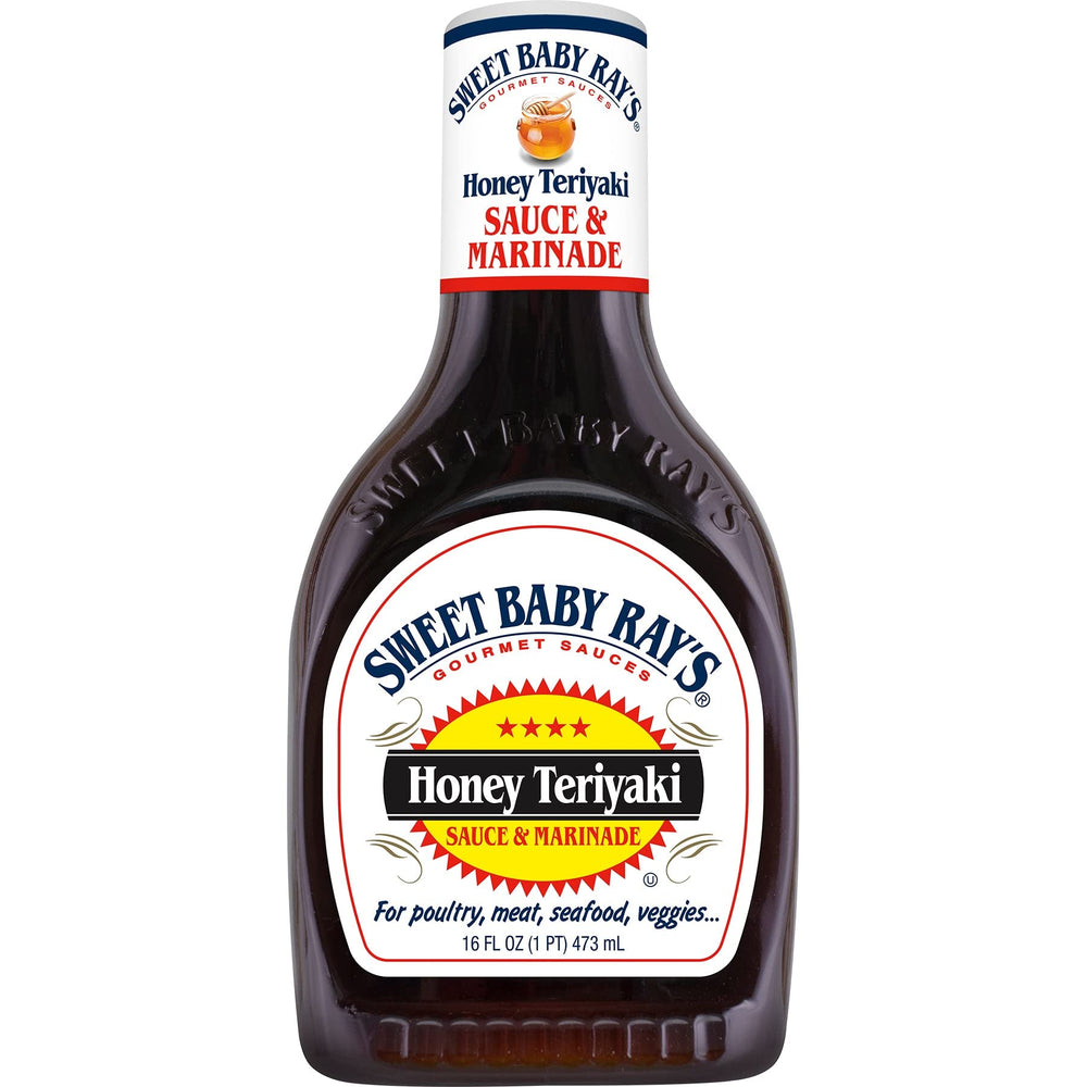 Sweet Baby Ray's bottle front label showing product for easy identification and flavor