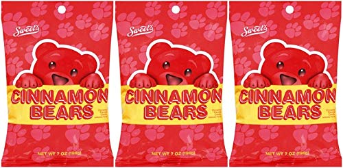 Sweet Candy Company bag front packaging showing spicy cinnamon flavor and sharing convenience