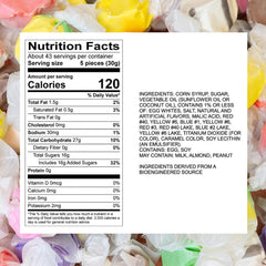 Sweet Candy Company individually wrapped taffy close-up highlighting freshness and easy portioning