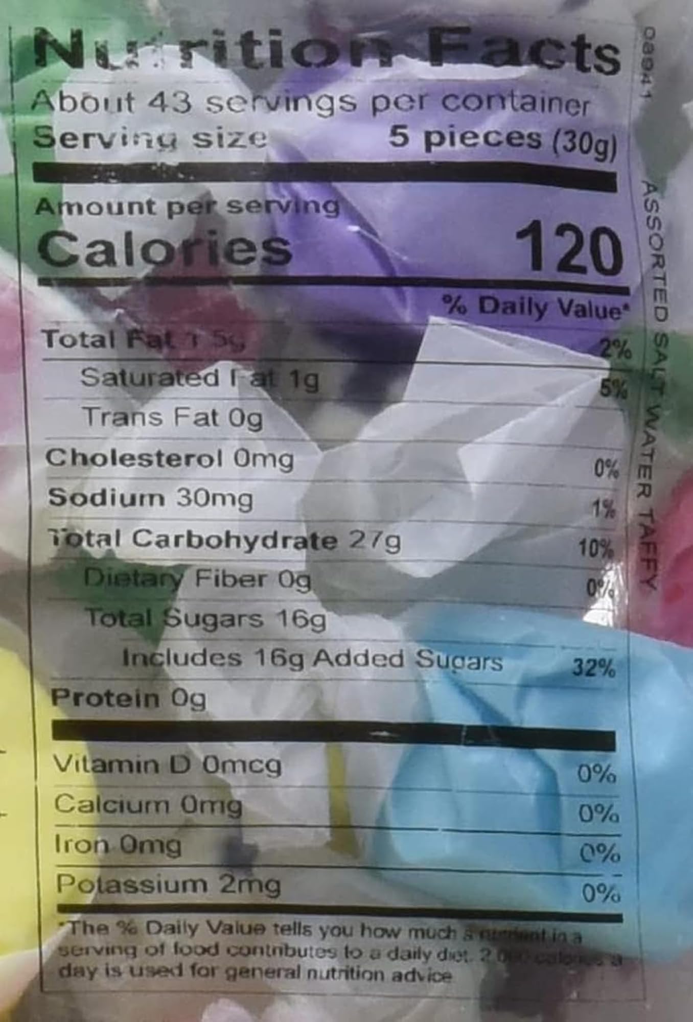 Sweet Candy Company taffy arranged in a gift box demonstrating presentation for celebrations